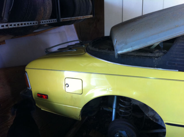 1980 Yellow Toyota Celica Convertible