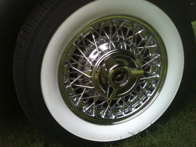 1956 black/white Ford Fairlane Convertible