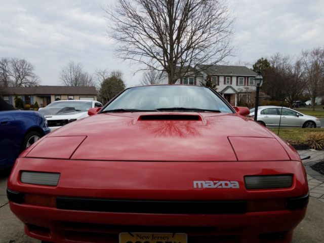 1988 Red Mazda RX-7 Coupe