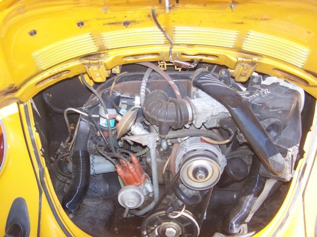 1978 Yellow Volkswagen Beetle - Classic Convertible