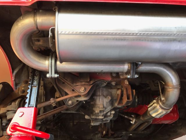 1988 Red Toyota MR2 Coupe