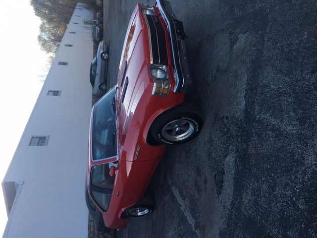 1976 Red Buick Skylark Coupe
