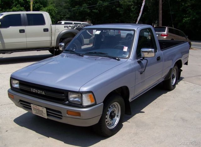 1990 Blue Toyota Tacoma Pickup Truck