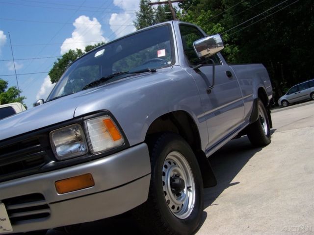 1990 Blue Toyota Tacoma Pickup Truck