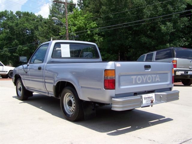 1990 Blue Toyota Tacoma Pickup Truck