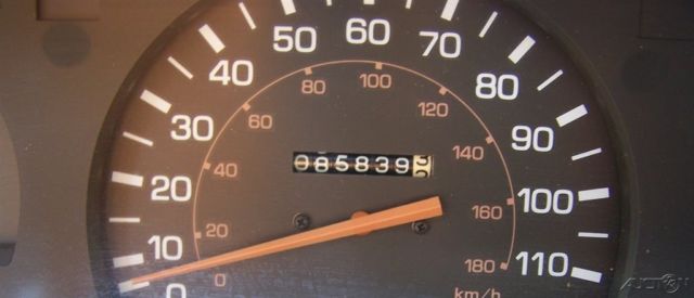 1990 Blue Toyota Tacoma Pickup Truck