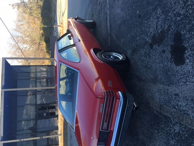 1976 Red Buick Skylark Coupe