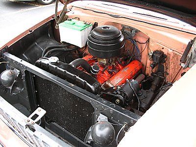 1955 Coral with Shadow Gray Chevrolet Bel Air/150/210 Sedan