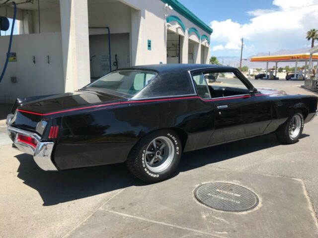 1972 Black Pontiac Grand Prix Coupe