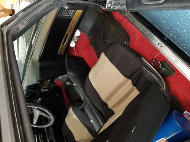 1972 Black Pontiac Grand Prix Coupe