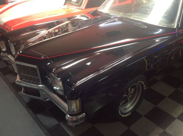 1972 Black Pontiac Grand Prix Coupe