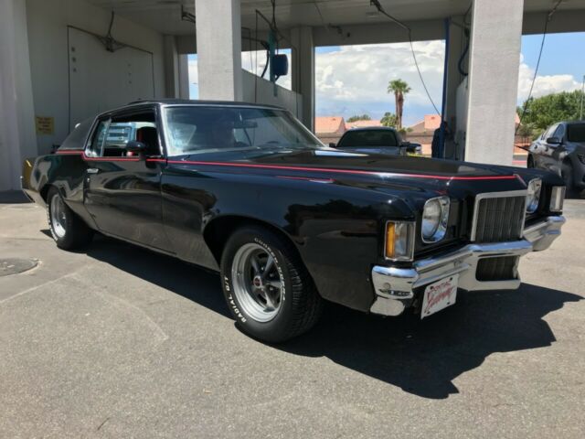 1972 Black Pontiac Grand Prix Coupe