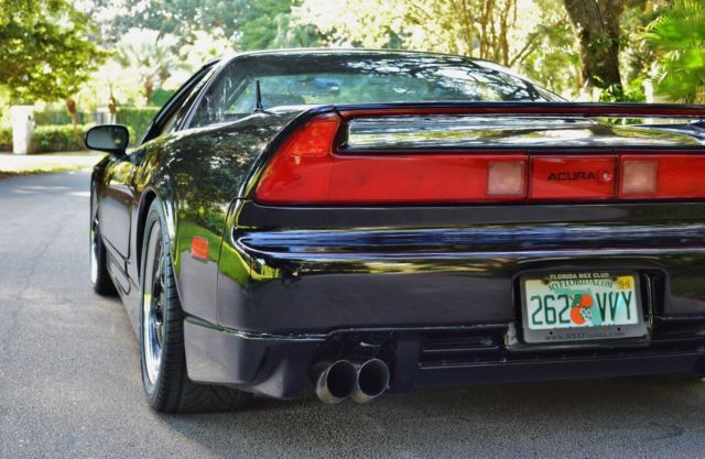 1991 Black Acura NSX Coupe