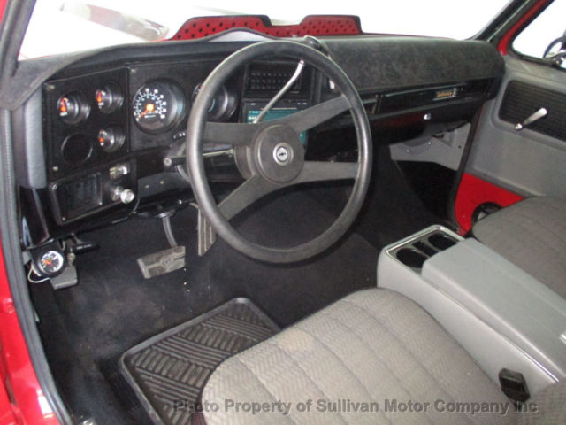 1978 Red Chevrolet Blazer