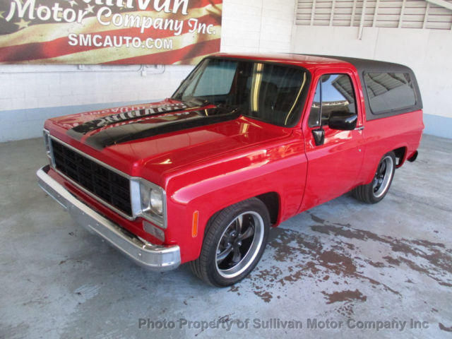 1978 Red Chevrolet Blazer