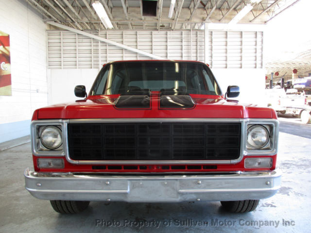 1978 Red Chevrolet Blazer