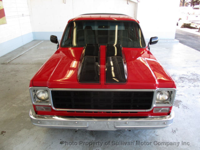 1978 Red Chevrolet Blazer