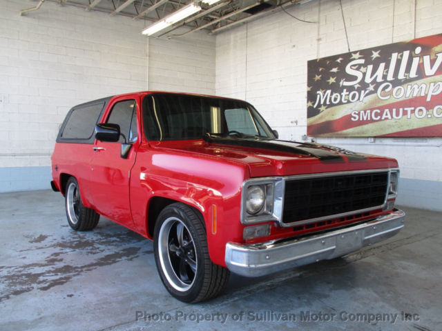 1978 Red Chevrolet Blazer