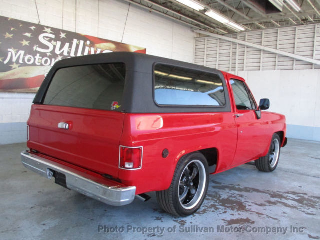 1978 Red Chevrolet Blazer