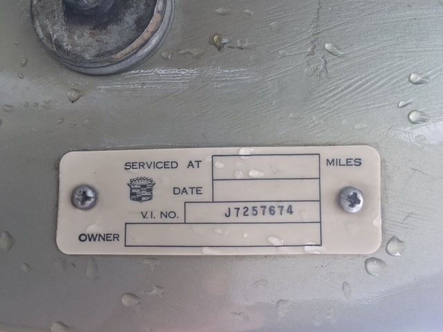 1967 Green Cadillac DeVille Coupe