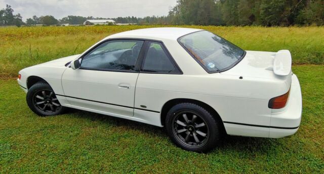 1993 White Nissan 240SX Coupe