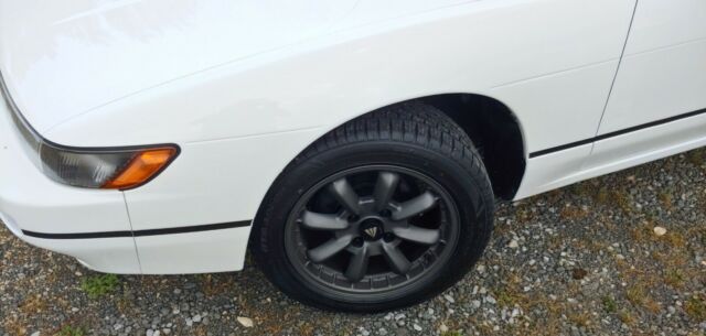 1993 White Nissan 240SX Coupe