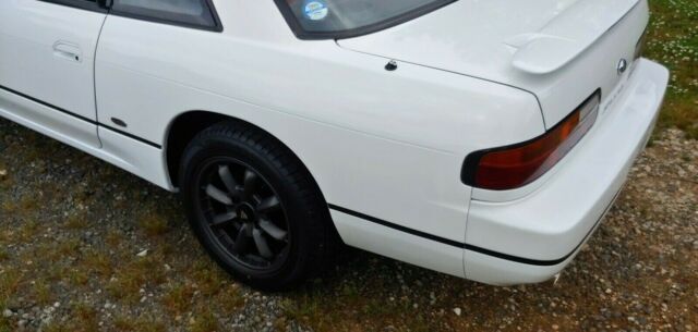 1993 White Nissan 240SX Coupe