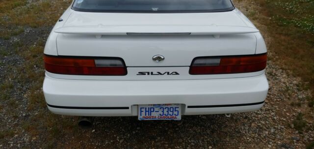 1993 White Nissan 240SX Coupe