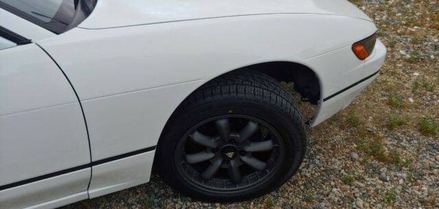 1993 White Nissan 240SX Coupe