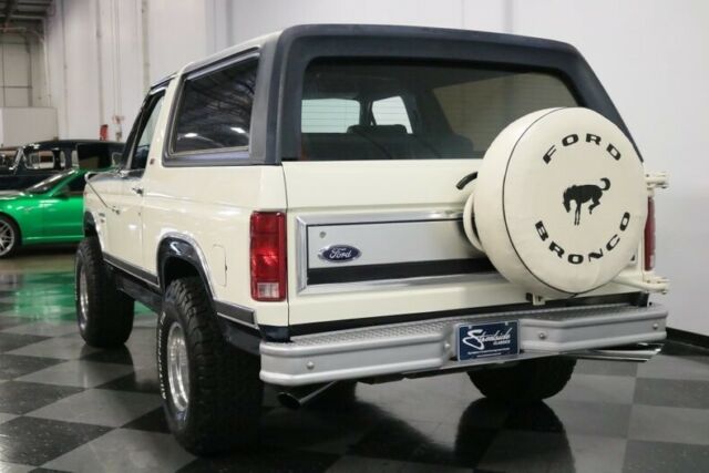1982 Blue Ford Bronco SUV