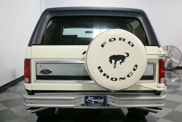 1982 Blue Ford Bronco SUV