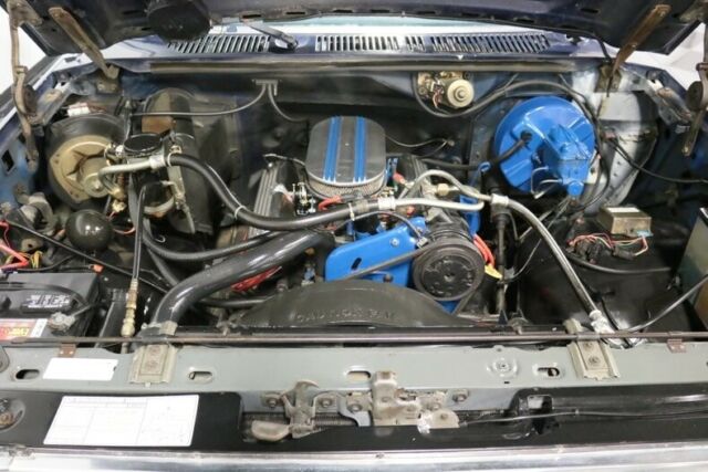 1982 Blue Ford Bronco SUV