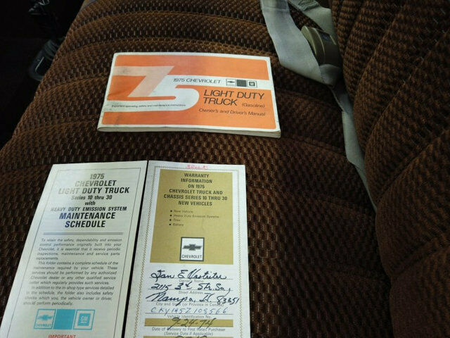 1975 Brown Chevrolet C/K Pickup 1500