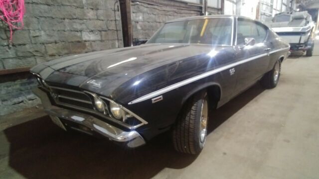 1969 Black Chevrolet Chevelle Coupe