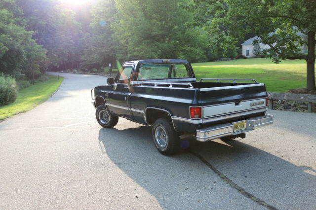 1986 Blue Chevrolet C/K Pickup 1500 Standard Cab Pickup