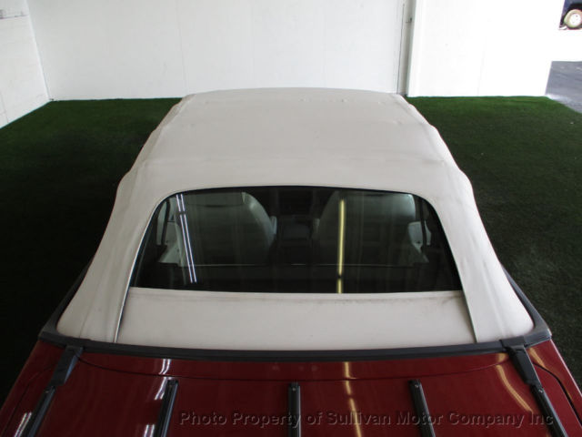 1993 Red Ford Mustang Convertible