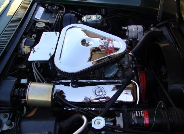 1969 Green Chevrolet Corvette Coupe