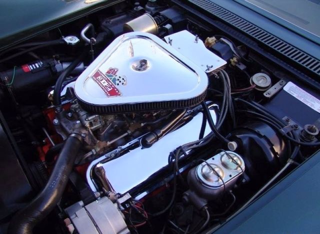 1969 Green Chevrolet Corvette Coupe