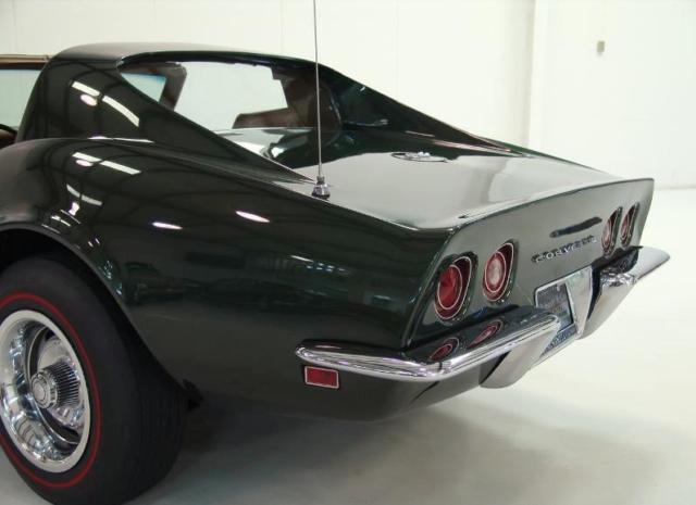 1969 Green Chevrolet Corvette Coupe
