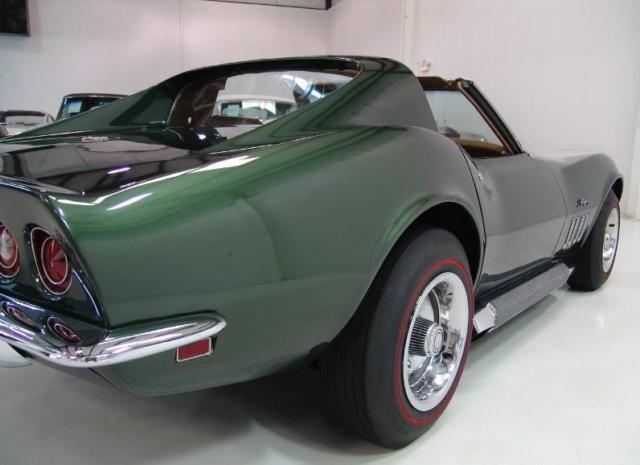 1969 Green Chevrolet Corvette Coupe