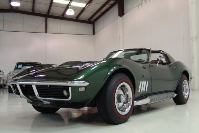 1969 Green Chevrolet Corvette Coupe