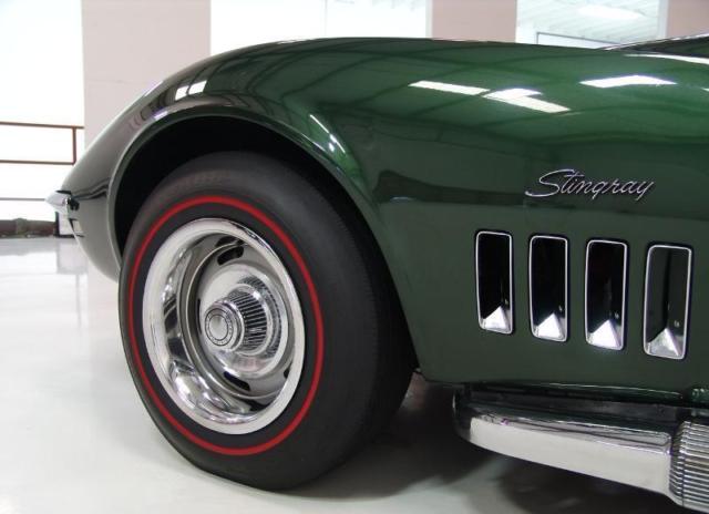 1969 Green Chevrolet Corvette Coupe