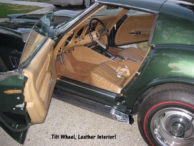 1969 Green Chevrolet Corvette Coupe