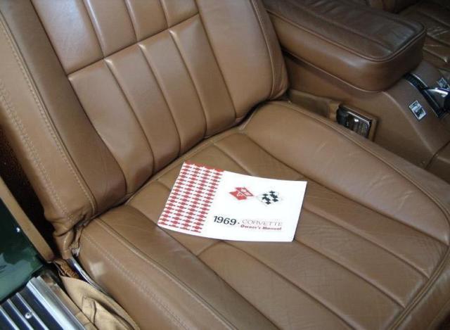 1969 Green Chevrolet Corvette Coupe