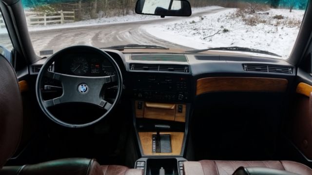 1985 Gray BMW 7-Series Sedan