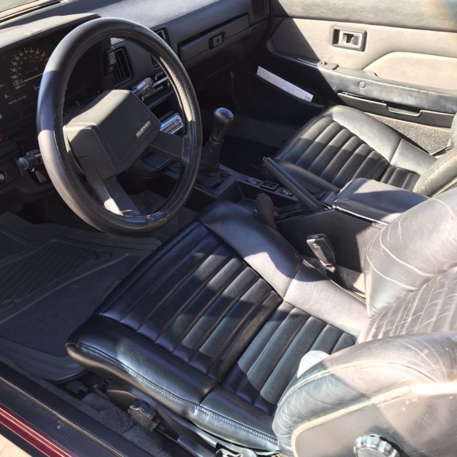 1985 Red Toyota Supra Hatchback