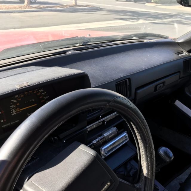 1985 Red Toyota Supra Hatchback