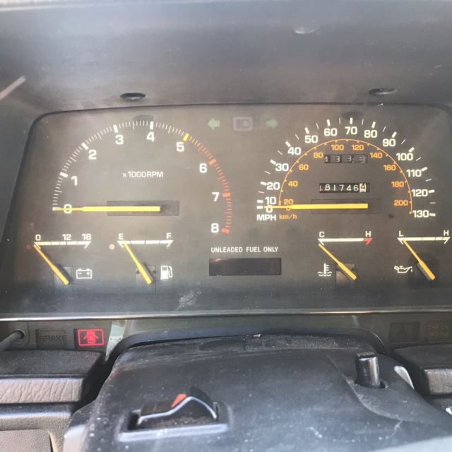 1985 Red Toyota Supra Hatchback