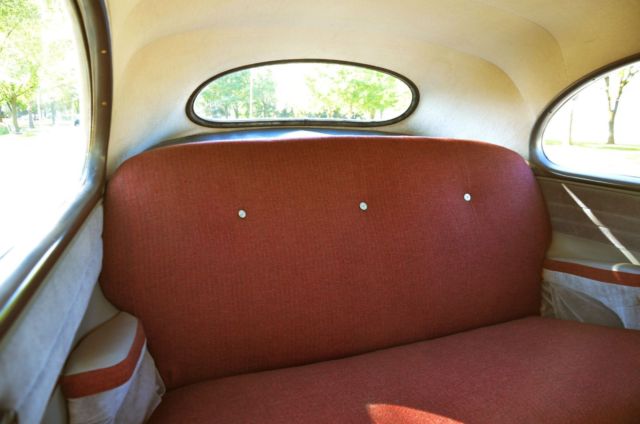 1948 Tan Ford Super Deluxe 2 Door Sedan V8 Sedan