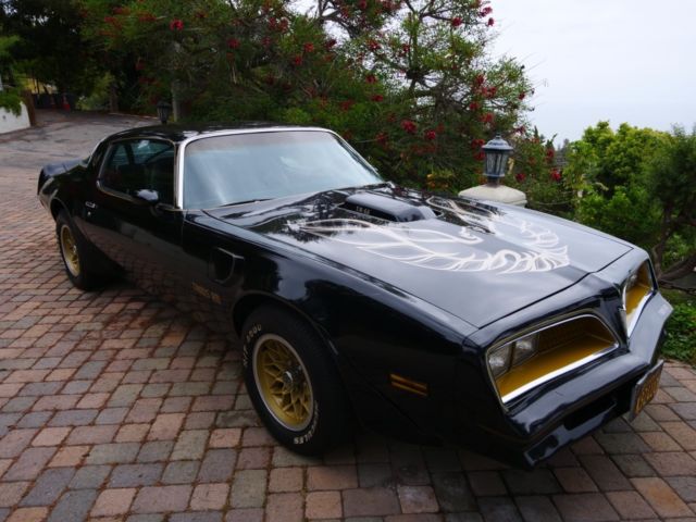 1978 Black Pontiac Trans Am